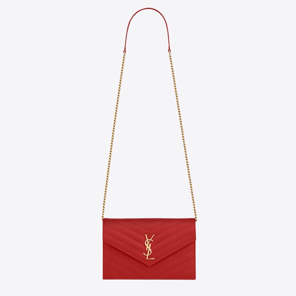 Red YSL crossbody 💁🏻‍♀️